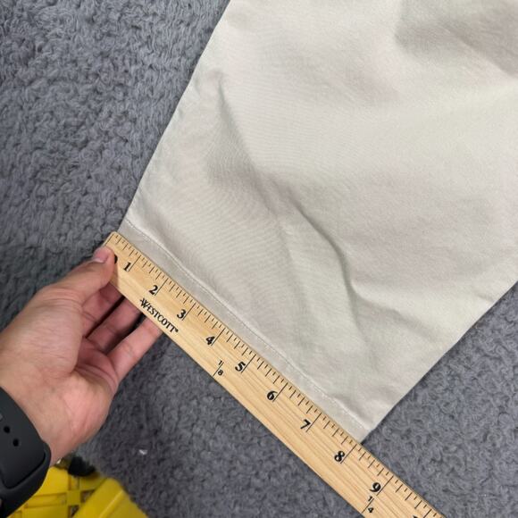 Polo Ralph Lauren Stretch Straight Fit Chino Pants Mens 36x30 Beige Cotton Twill - Picture 11 of 12